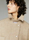 Australian Woolen Coat Mid-Length Coat & Cape