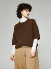 Yak Wool Half Sleeve Sweater T-shirt