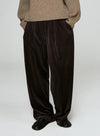 Retro Corduroy Wide Leg Trousers