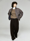 Retro Corduroy Wide Leg Trousers