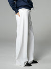 Wide Side Seam Casual Pants