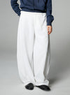 Wide Side Seam Casual Pants