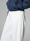 Wide Side Seam Casual Pants