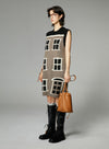 House Printed Yak Wool Dress