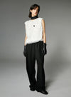 Soft Wide-Leg Casual Trousers