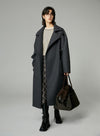 Classic Silhouette Long Duffle Coat