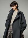 Classic Silhouette Long Duffle Coat