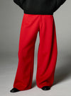 Wide Side Seam Casual Pants