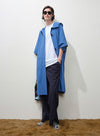 Wrinkle-Resistant Nylon Cape Coat