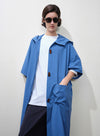 Wrinkle-Resistant Nylon Cape Coat