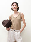 Soft Lace Sleeveless Top