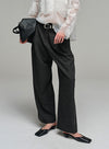 Casual High Waist Wide Leg Pants