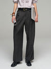 Casual High Waist Wide Leg Pants