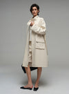 Office Lady Pocket Design Coat