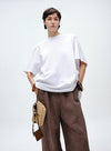 Wood Pendant Cotton Tee