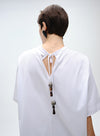 Wood Pendant Cotton Tee