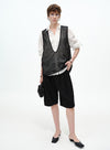 V-hals blomsterblonde tanktop