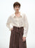 Breathable Oversized Collared Blouse