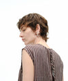Linen Stripe Sleeveless Top