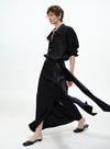 Breathable Oversized Collared Blouse