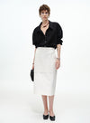 Breathable Oversized Collared Blouse