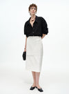 Breathable Oversized Collared Blouse