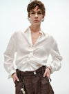 Drawstring Linen Shirt