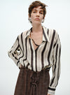 Ramie Button-Down Shirt