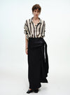 Ramie Button-Down Shirt