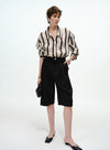 Ramie Button-Down Shirt
