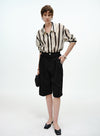 Ramie Button-Down Shirt