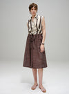 Linen Blend Tank Shirt