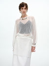 Elegant Sheer Top Tee