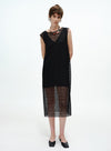 Sheer Mesh kjole