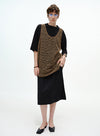 Layered Lace Pencil Skirt