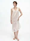 V-Neck Layered Slip Dress