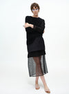 Split-Hem Layered Top