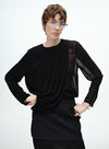 Split-Hem Layered Top