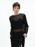 Sheer Ribbed Cover-Up Top