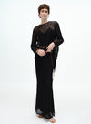 Sheer Ribbed Cover-Up Top