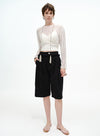 Sheer Ribbed Cover-Up Top
