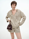 Relaxed Linen Stripe Shirt