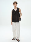 Blend Silk Tank Metallic Detail Design