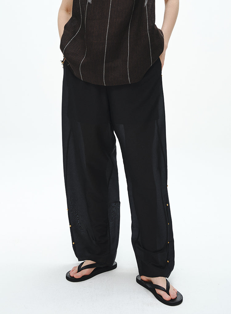 【COLOR iN ID】True wide slacks pants Pleated Wide-Leg Pants | GU US