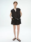 V-hals blomsterblonde tanktop