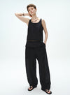 V-hals blomsterblonde tanktop