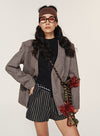 Retro Wool Suit Jacket