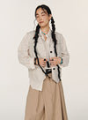 Linen Denim Vest