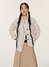 Linen Denim Vest
