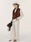 Linen Denim Pants